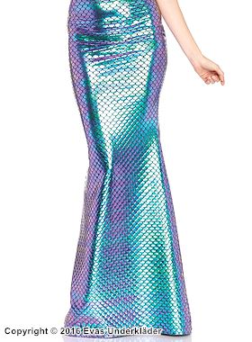 Skimrande sjöjungfru-kjol